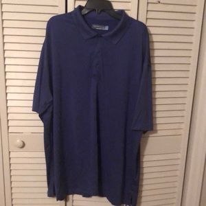 Men’s Purple Stitch Designed Polo